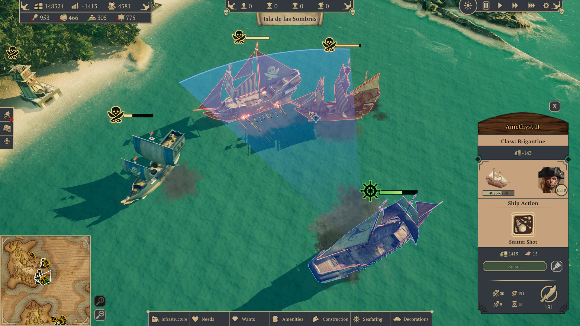 Скриншот: Republic of Pirates