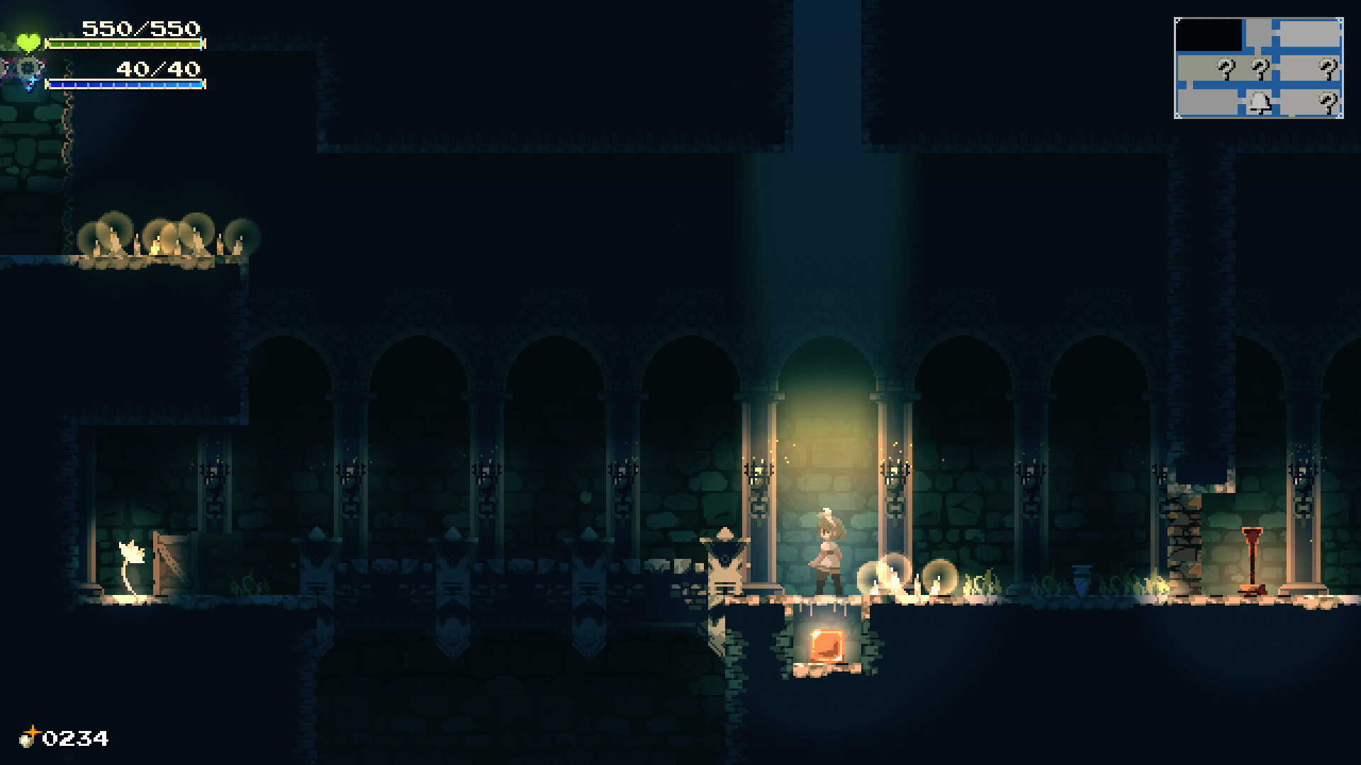 Скриншот: Momodora: Moonlit Farewell