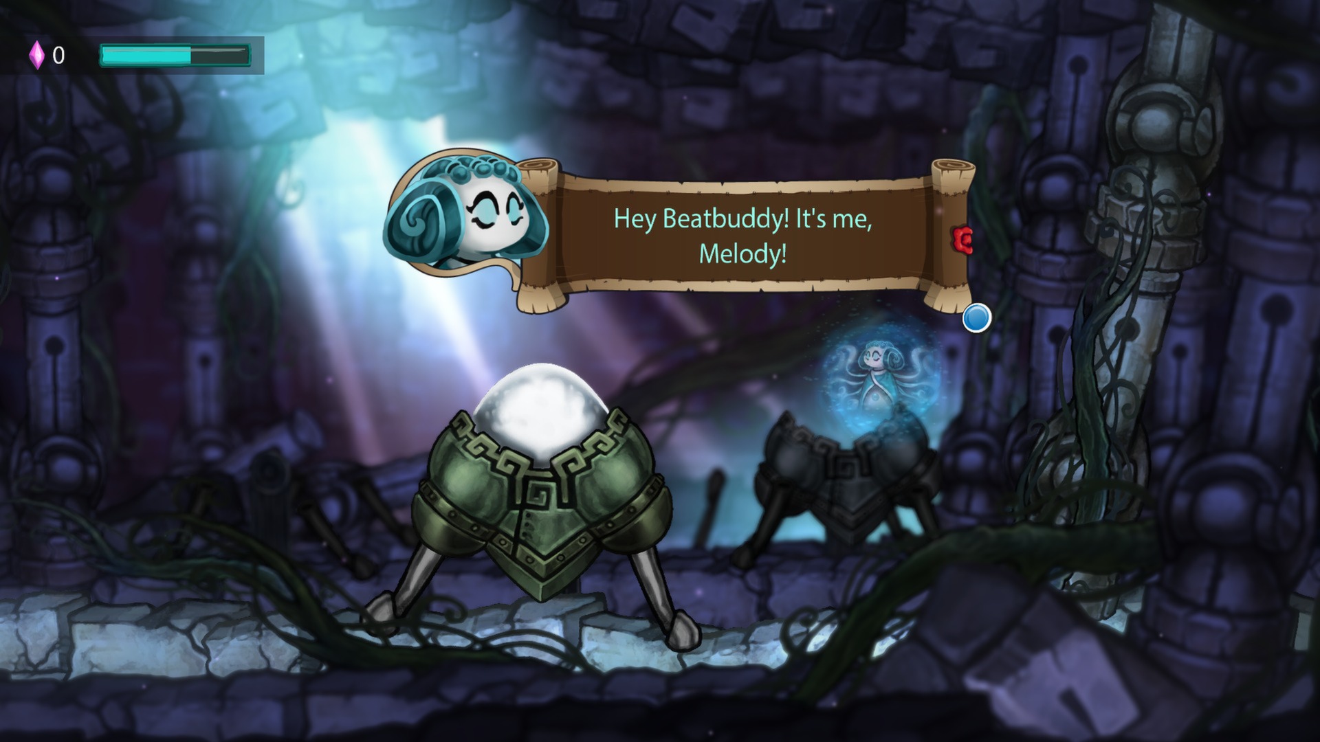 Скриншот: Beatbuddy: Tale of the Guardians