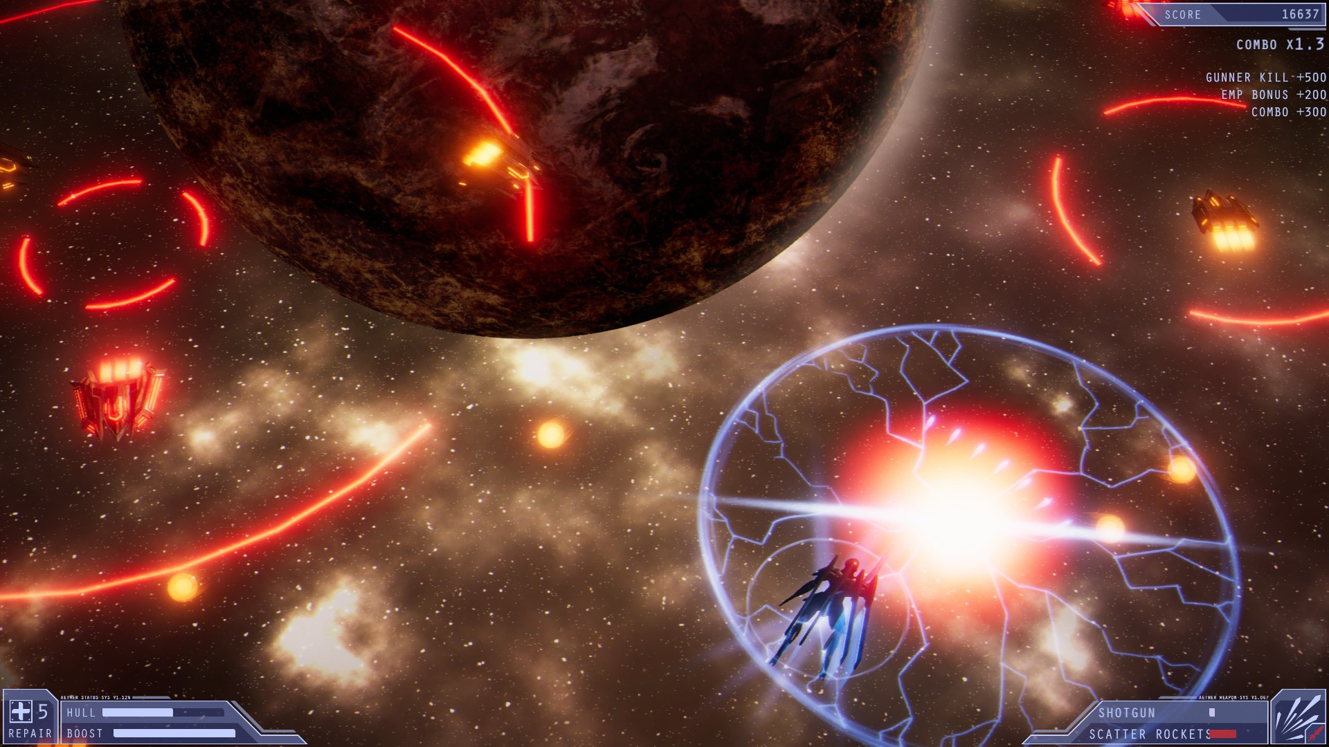 Скриншот: Project AETHER: First Contact