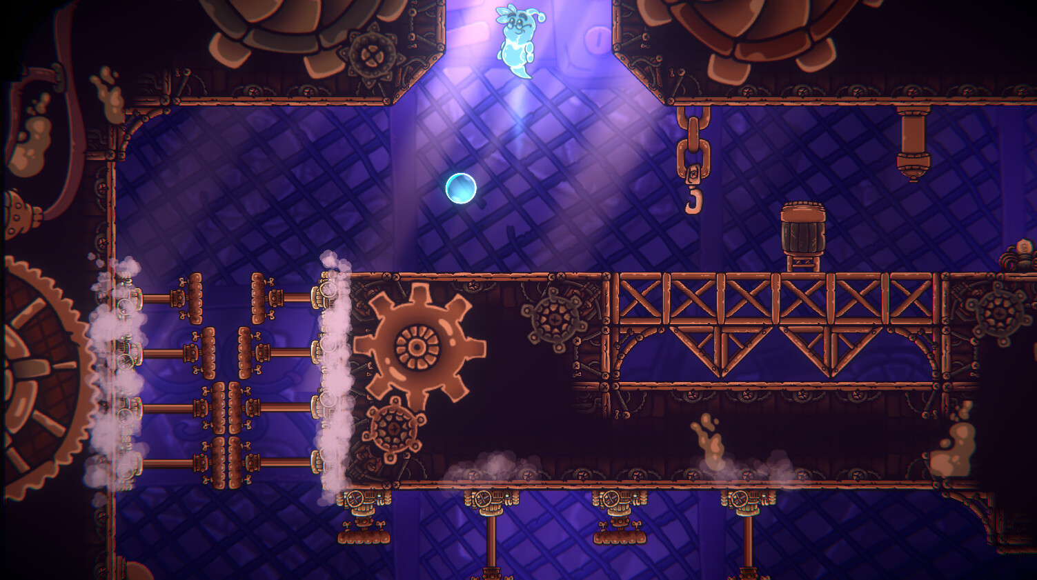 Скриншот: Bubble Ghost Remake