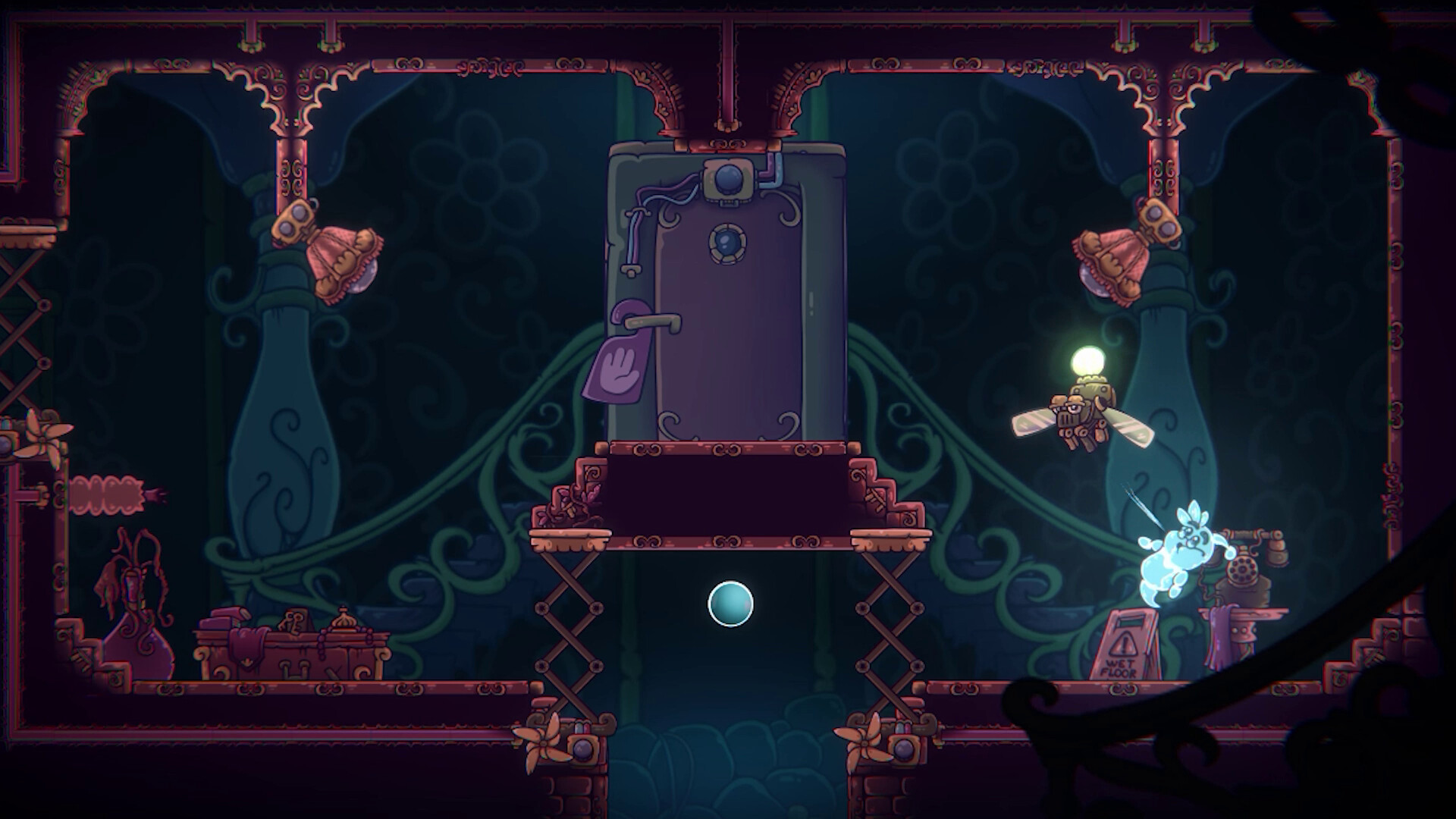 Скриншот: Bubble Ghost Remake