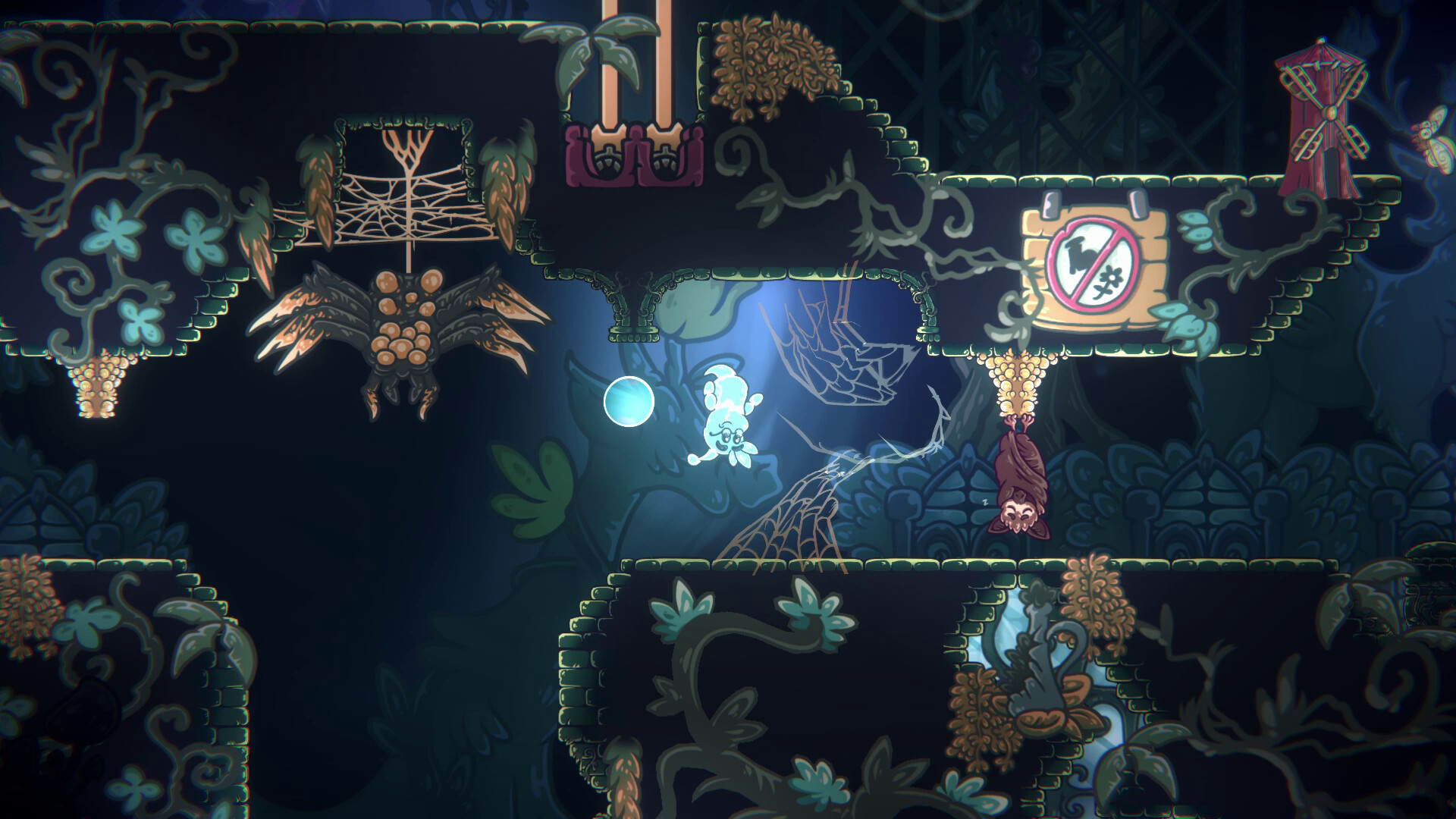 Скриншот: Bubble Ghost Remake