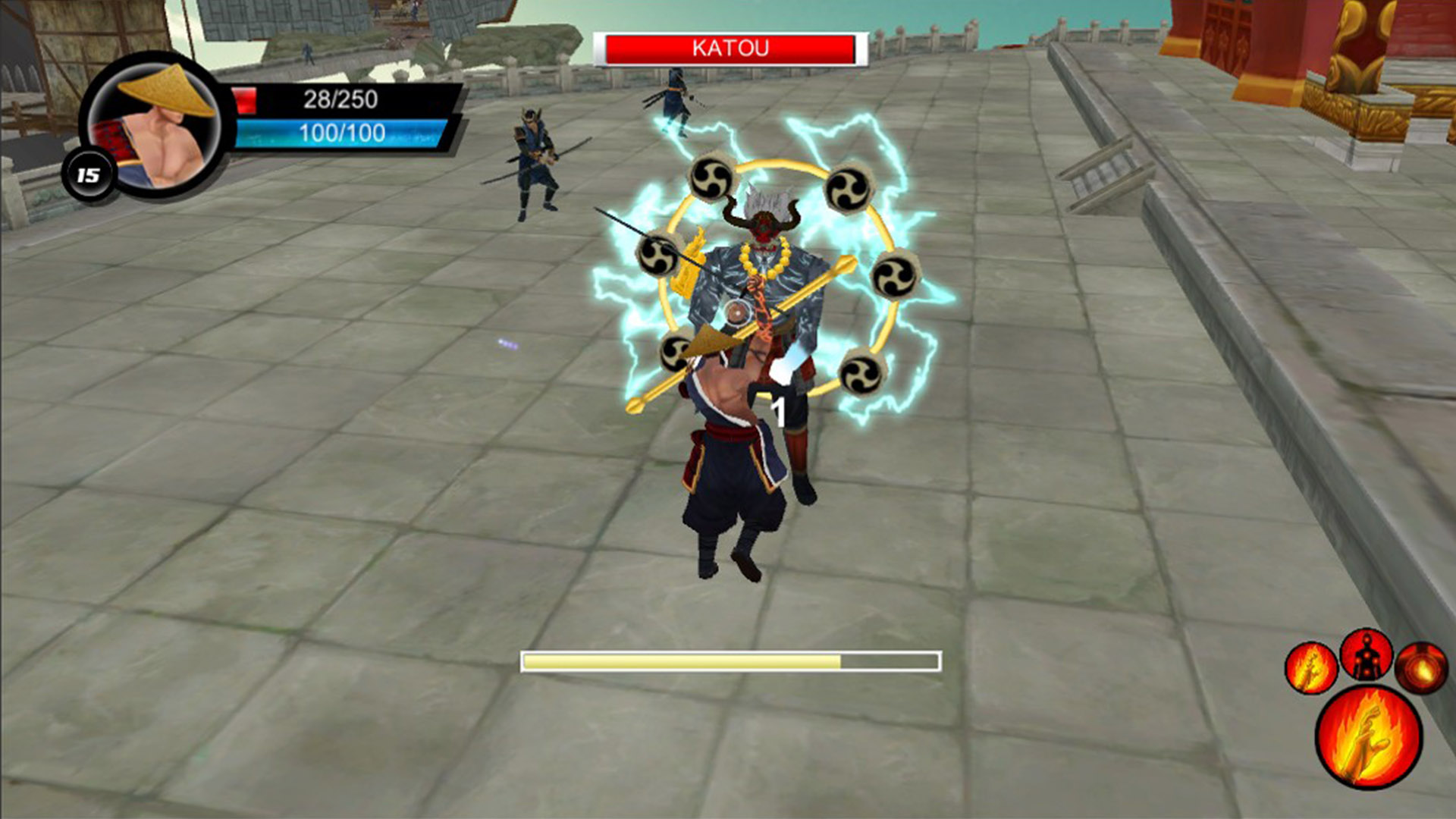 Скриншот: Ninja Avenger Dragon Blade