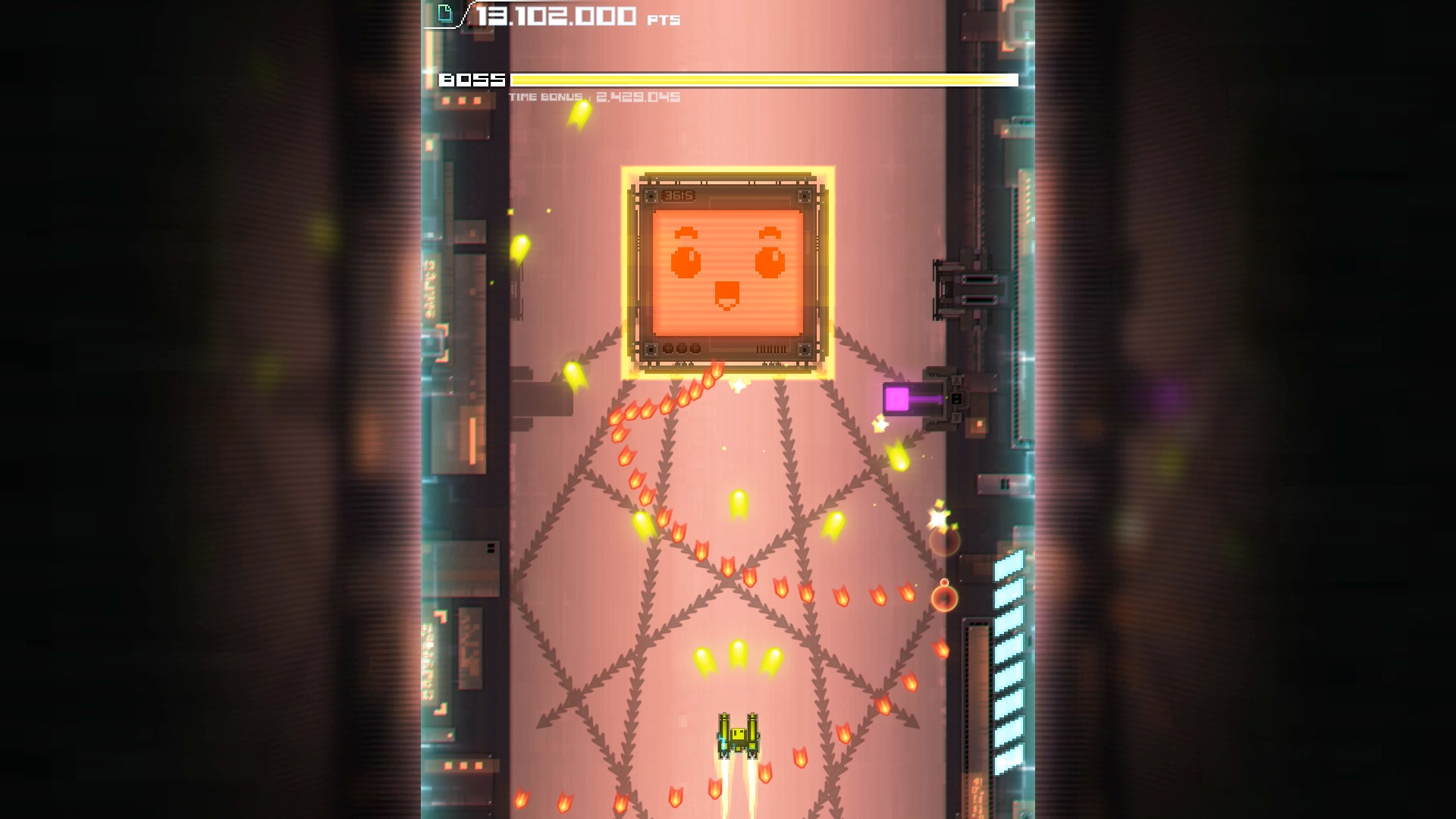 Скриншот: Super Nano Blaster
