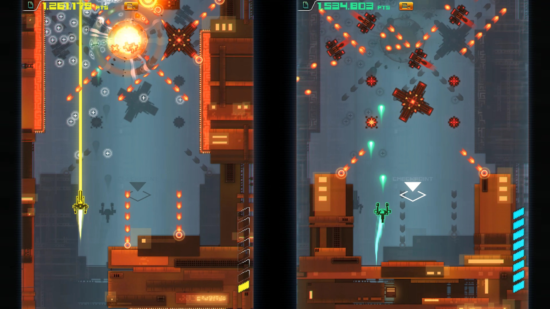 Скриншот: Super Nano Blaster