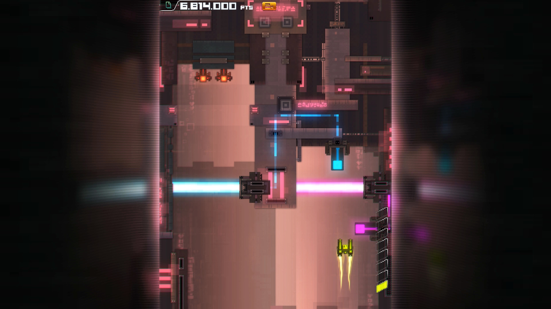 Скриншот: Super Nano Blaster