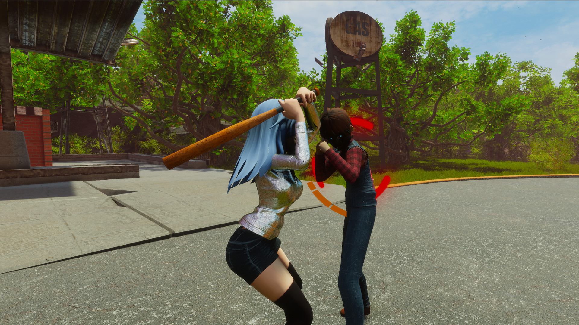 Скриншот: Call of Senpai: Waifu Warfare 2