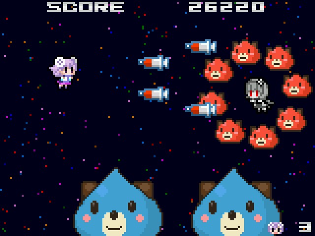 Скриншот: Neptunia Shooter