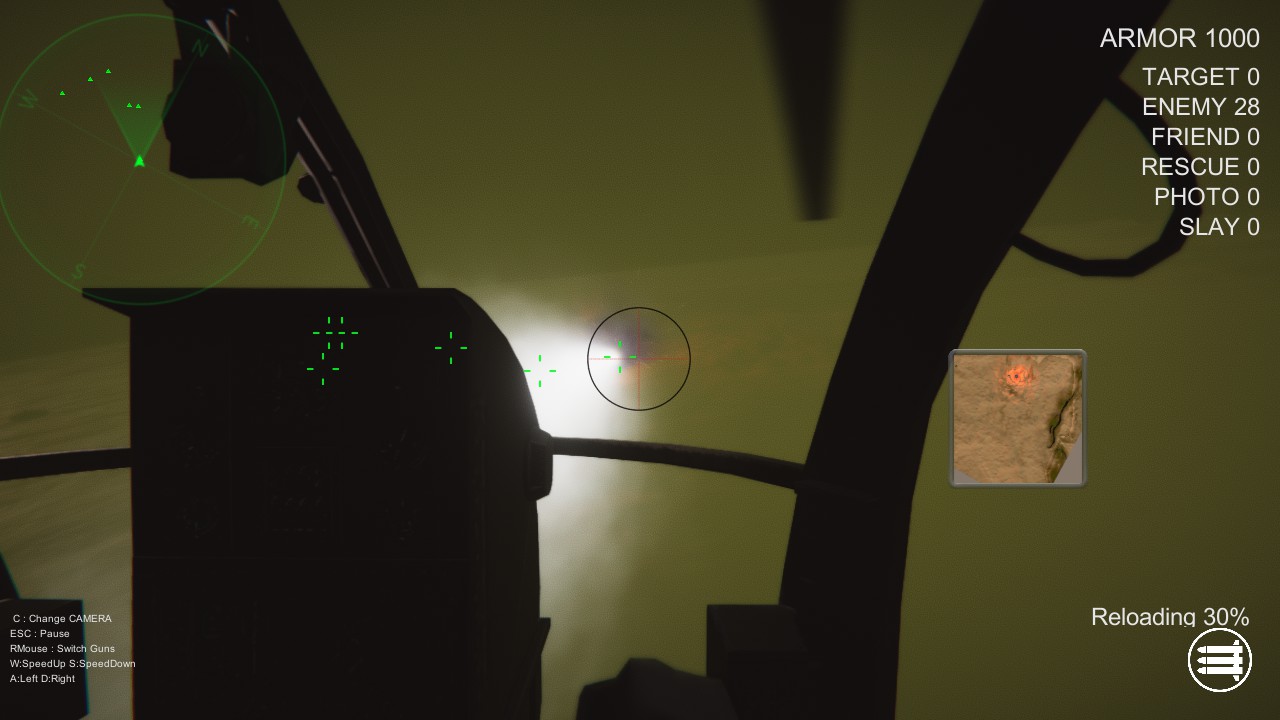 Скриншот: Gunship Recon