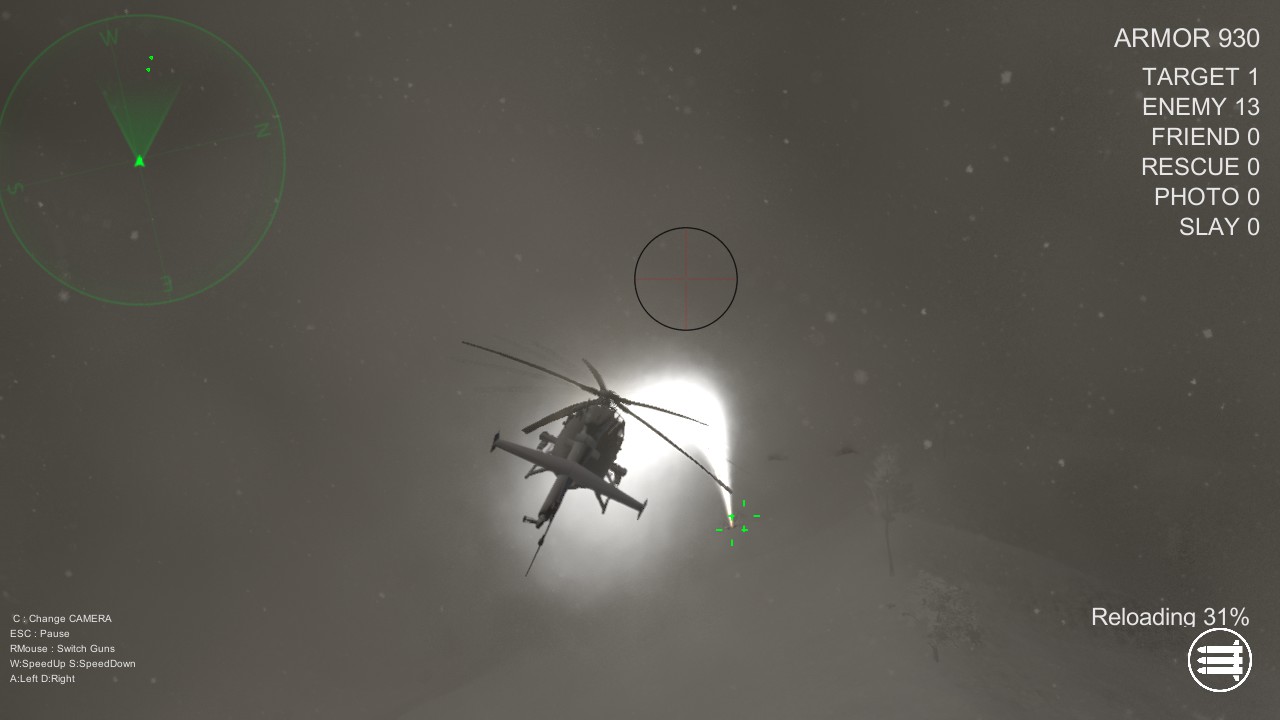 Скриншот: Gunship Recon