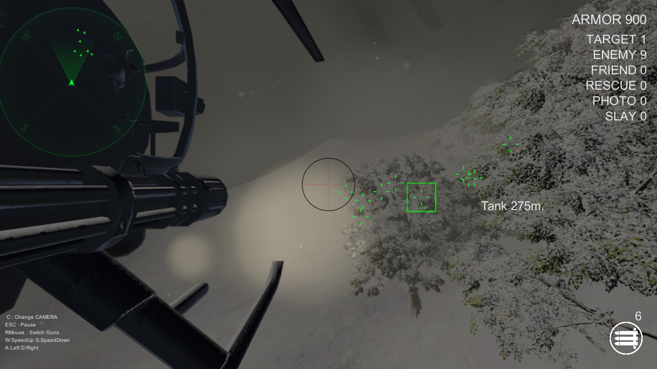 Скриншот: Gunship Recon