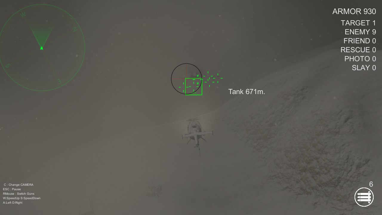 Скриншот: Gunship Recon