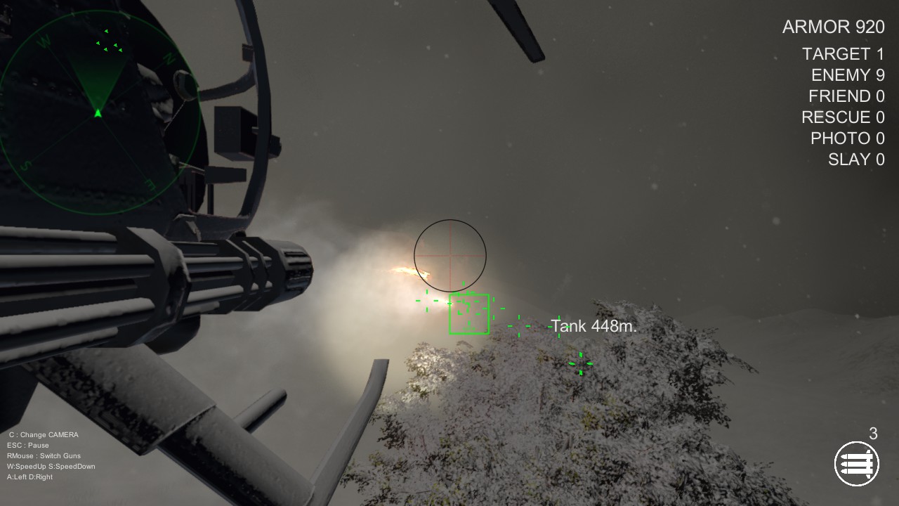 Скриншот: Gunship Recon