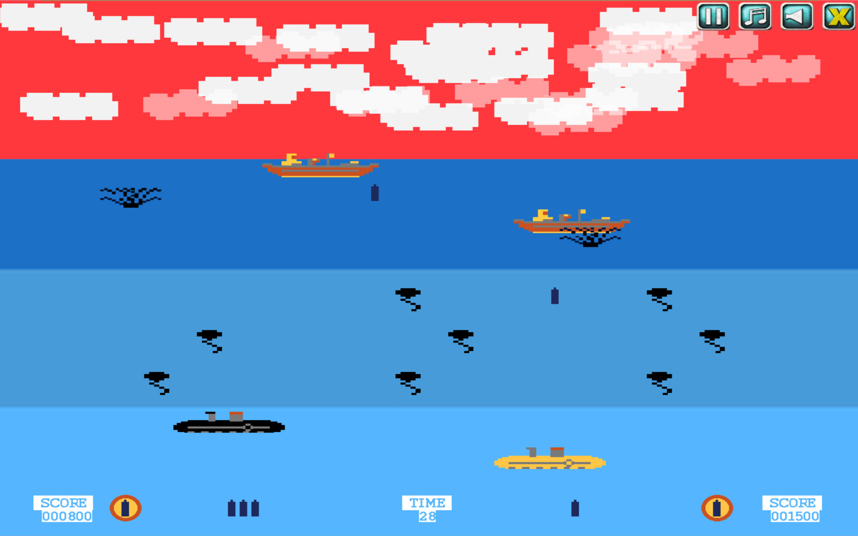 Скриншот: C64 & AMIGA Classix Remakes Sixpack