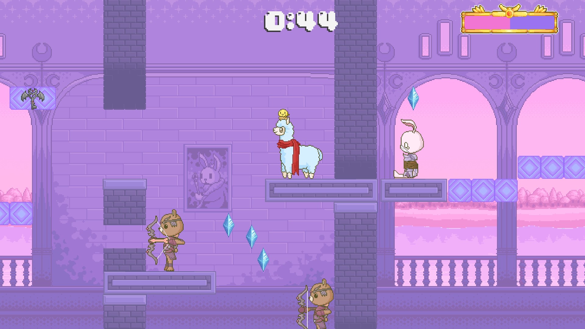Скриншот: Alpacapaca Double Dash