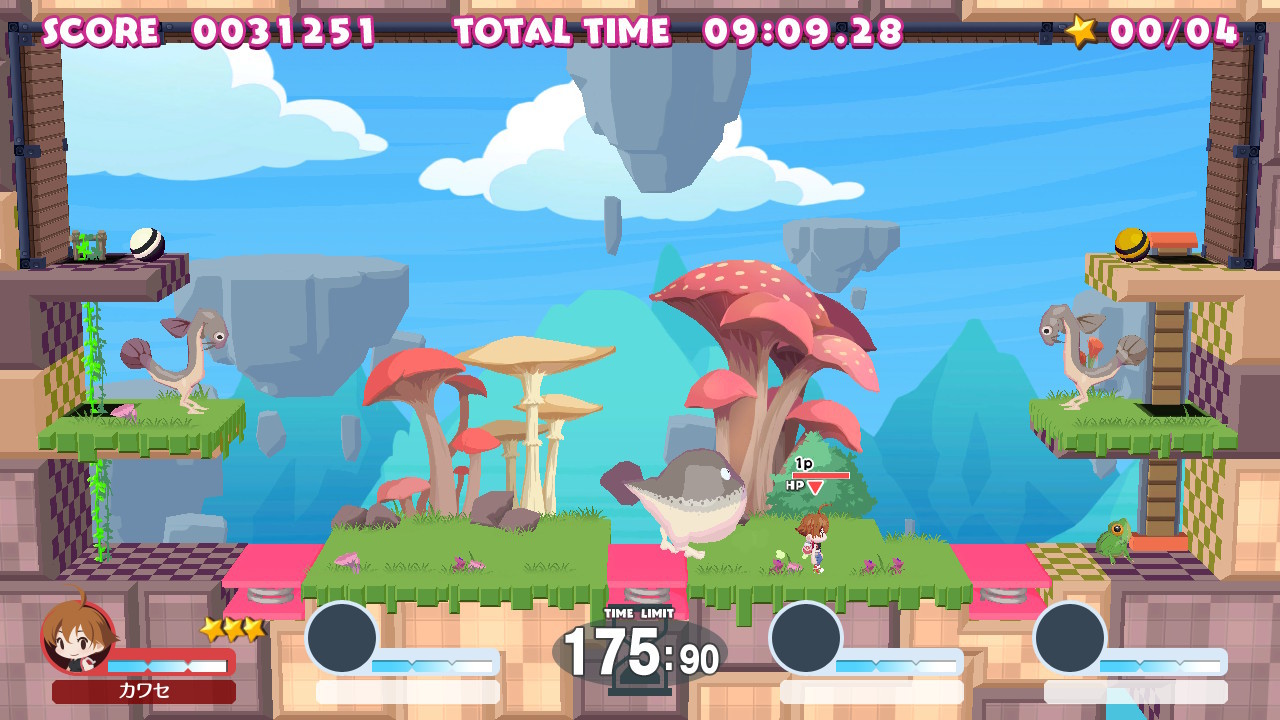 Скриншот: Umihara Kawase BaZooKa!