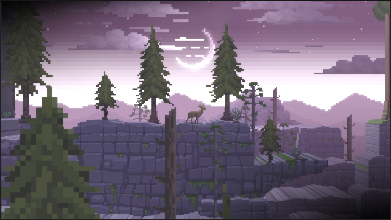 Скриншот: The Deer God