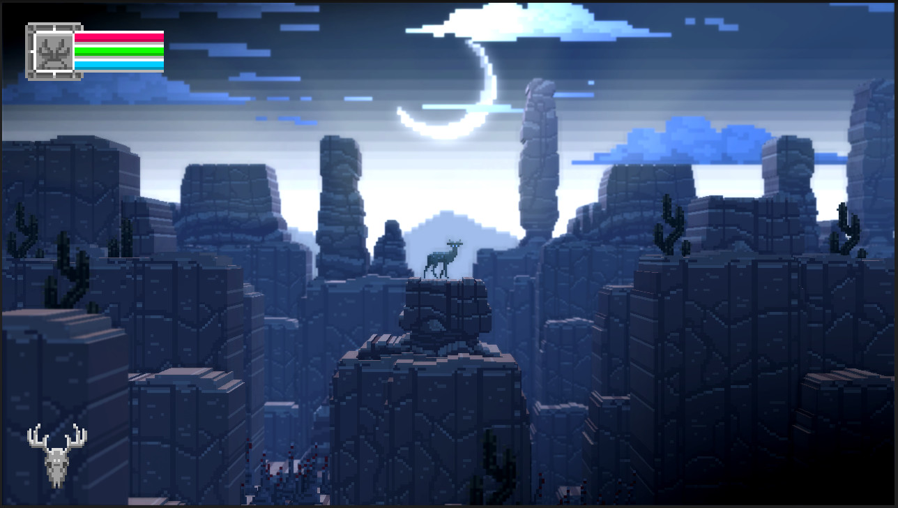 Скриншот: The Deer God