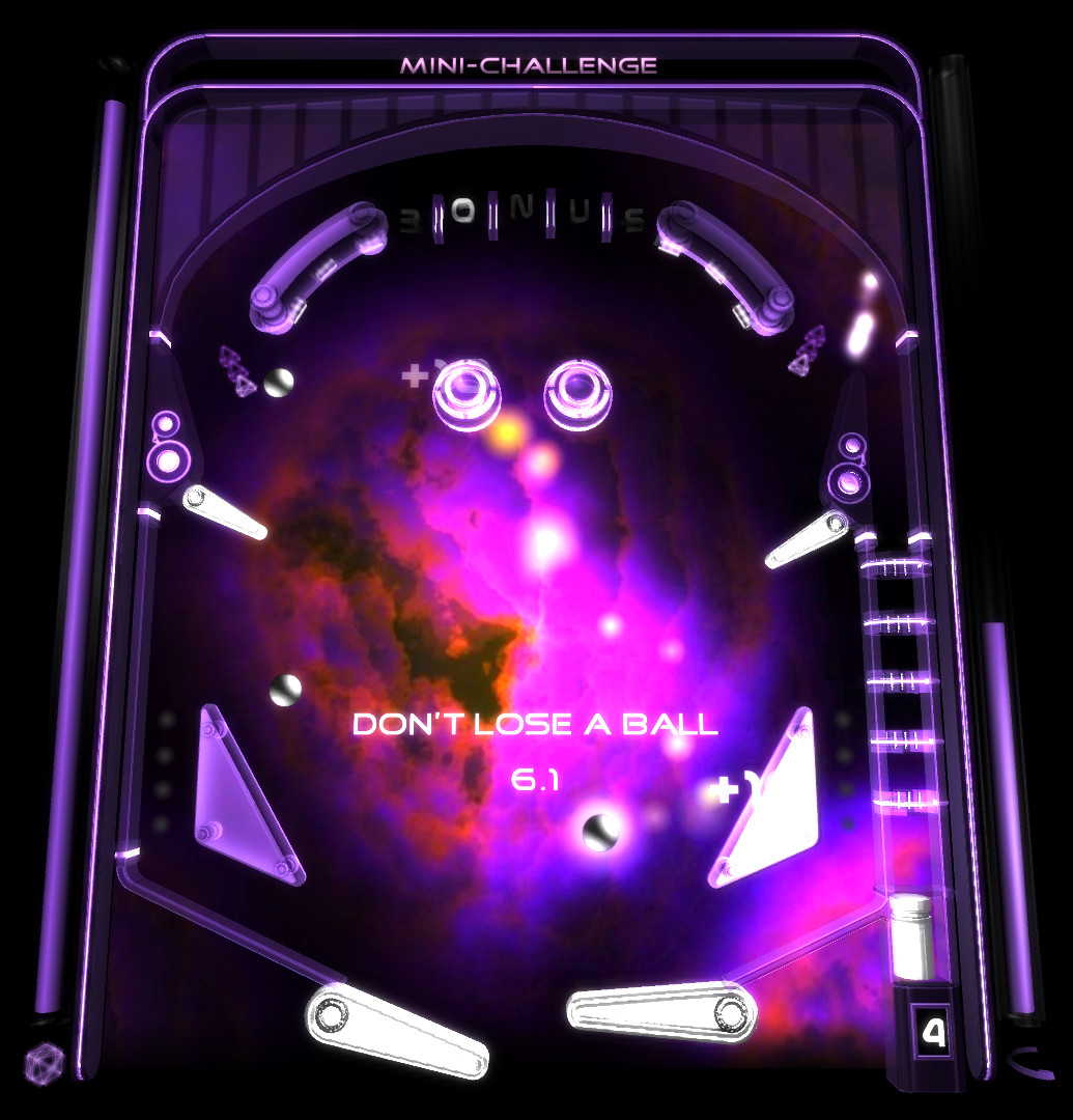 Скриншот: Hyperspace Pinball