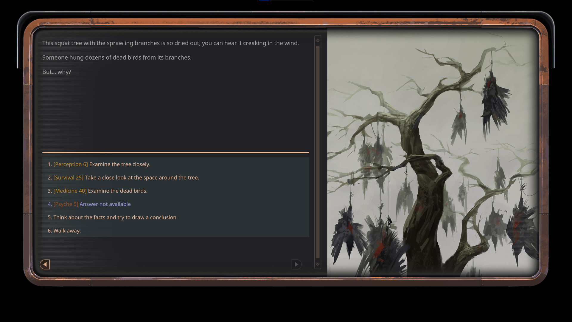 Скриншот: Encased: A Sci-Fi Post-Apocalyptic RPG