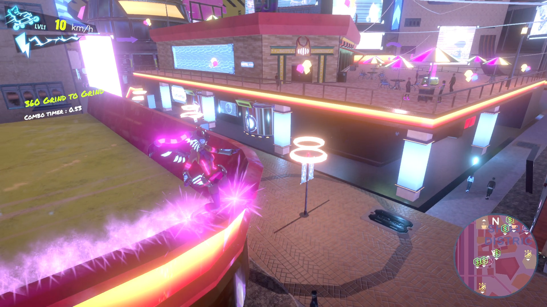 Скриншот: Neon Tail