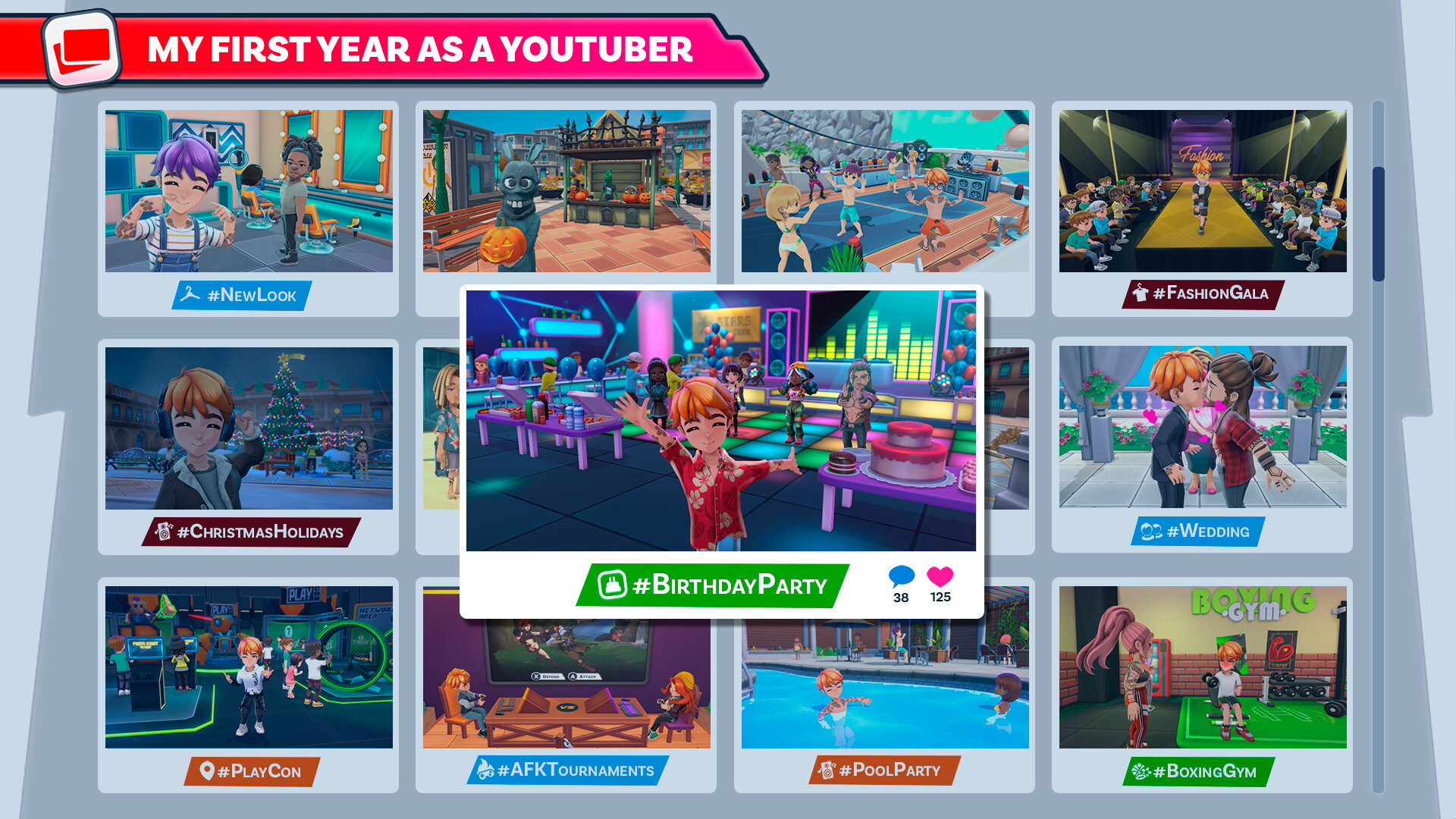 Скриншот: Youtubers Life 2
