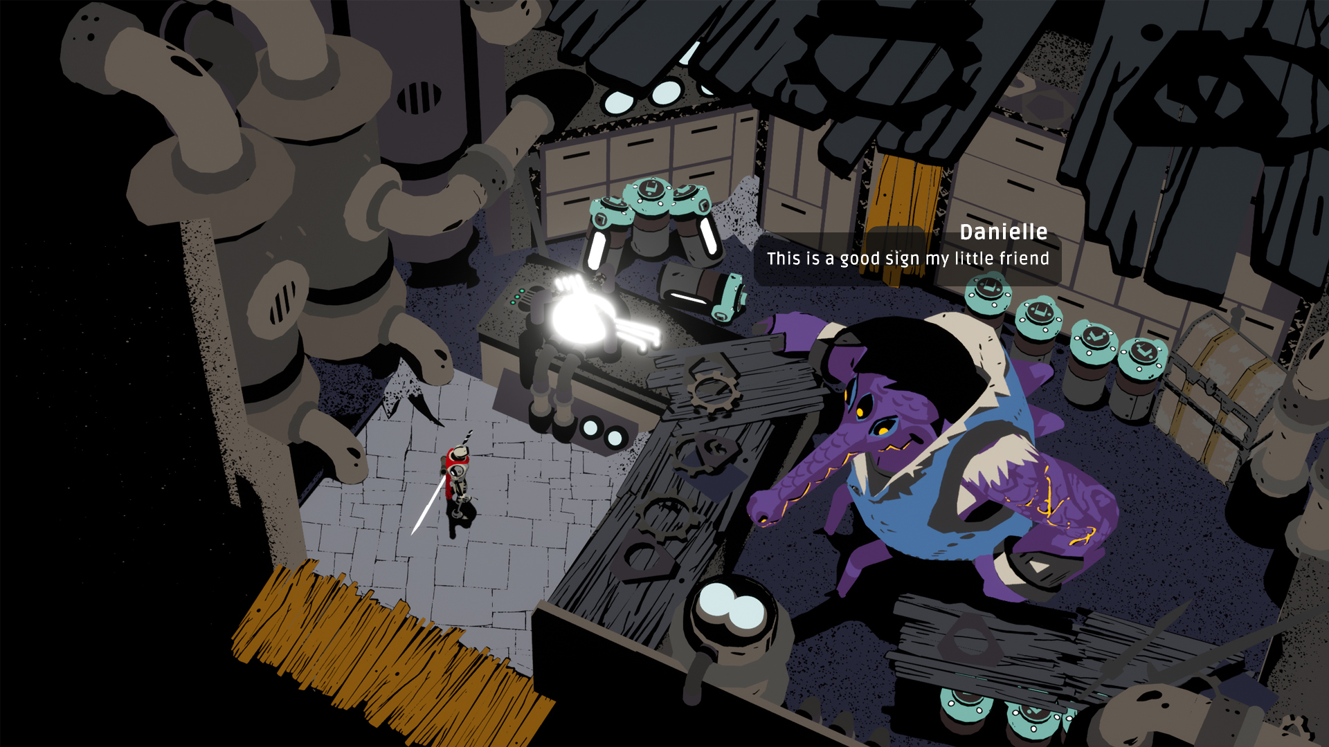 Скриншот: Creature in the Well