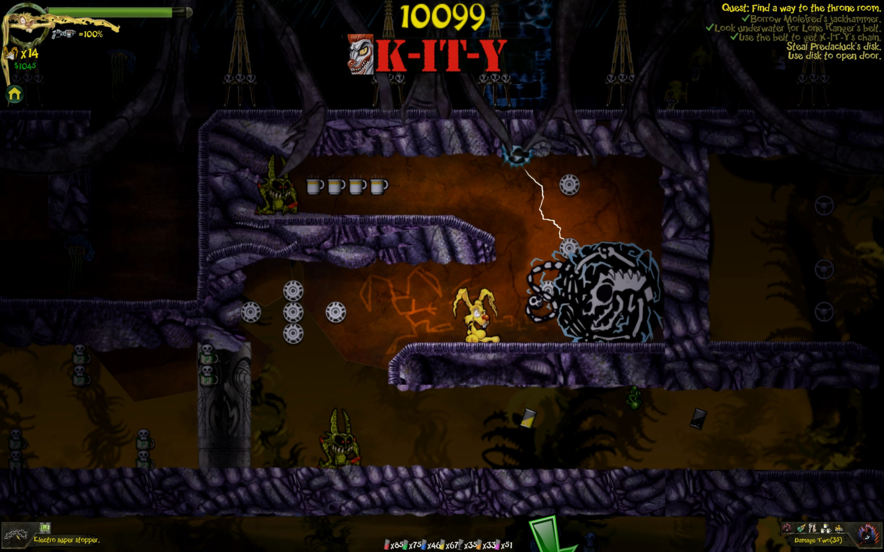 Скриншот: Toxic Bunny HD