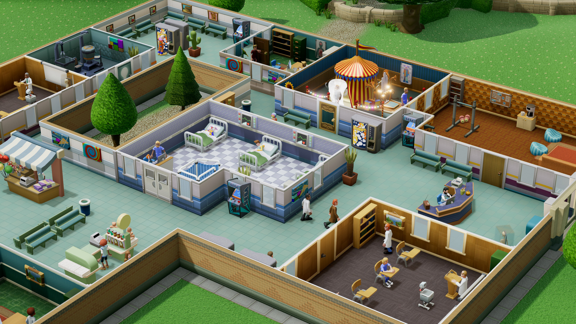 Скриншот: Two Point Hospital
