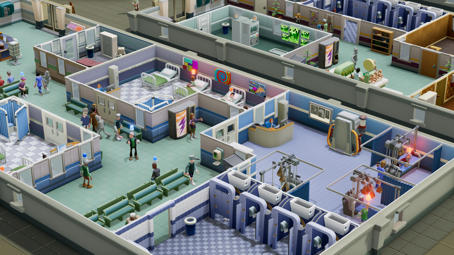 Скриншот: Two Point Hospital