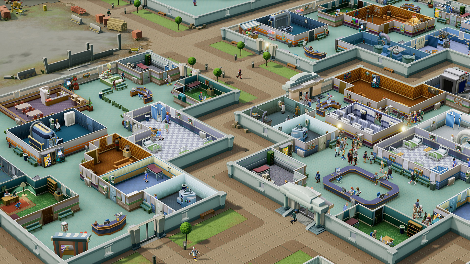 Скриншот: Two Point Hospital