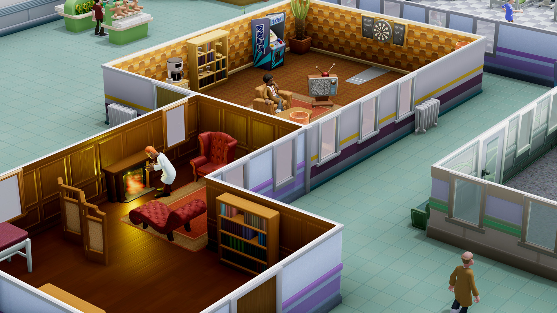 Скриншот: Two Point Hospital