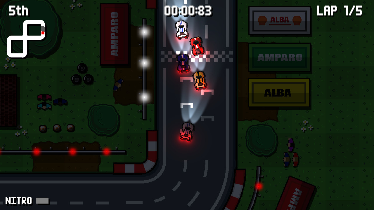 Скриншот: Micro Pico Racers