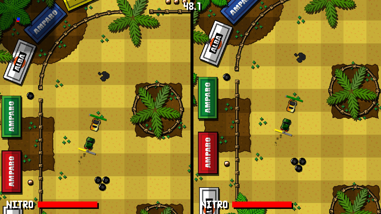 Скриншот: Micro Pico Racers