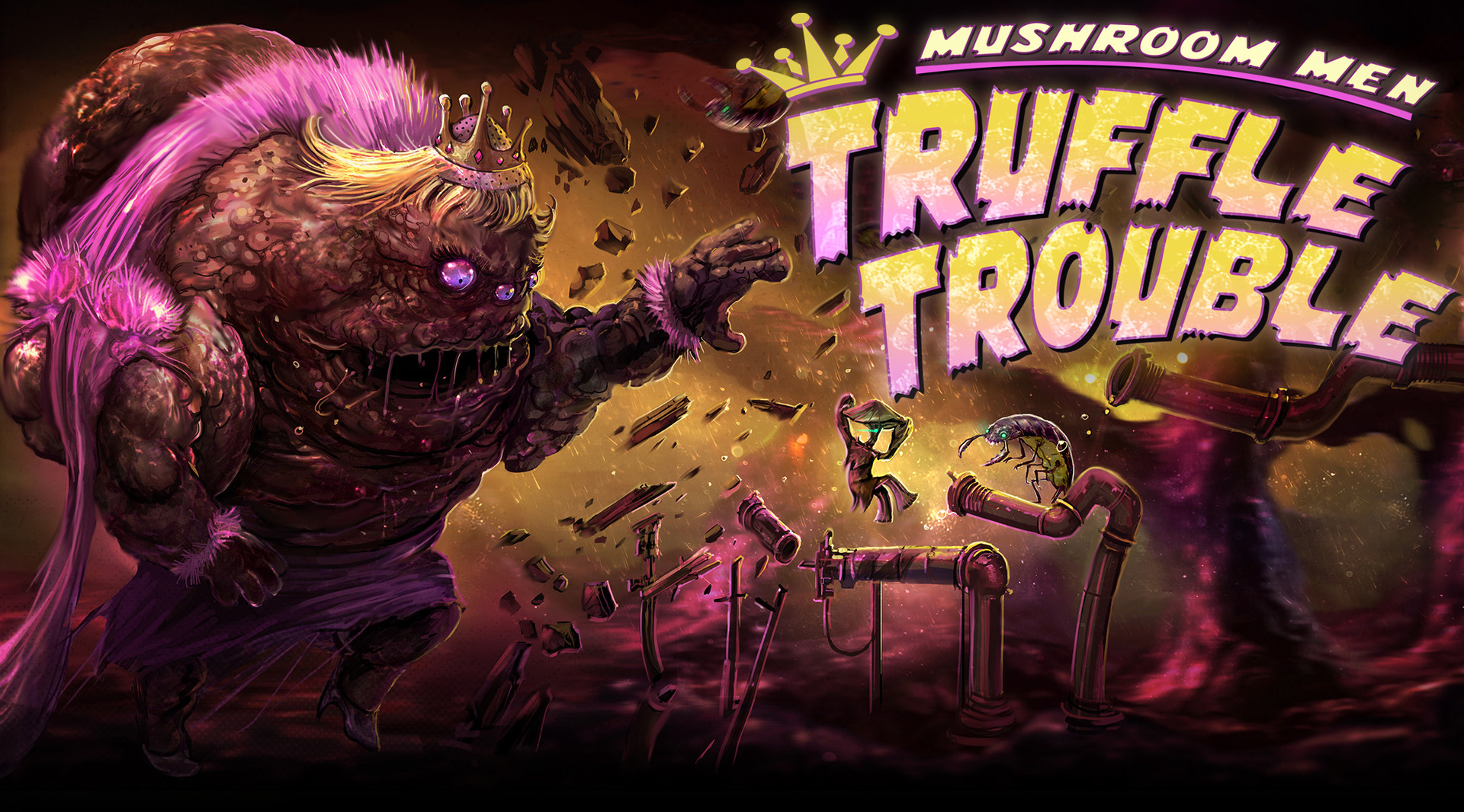 Скриншот: Mushroom Men: Truffle Trouble