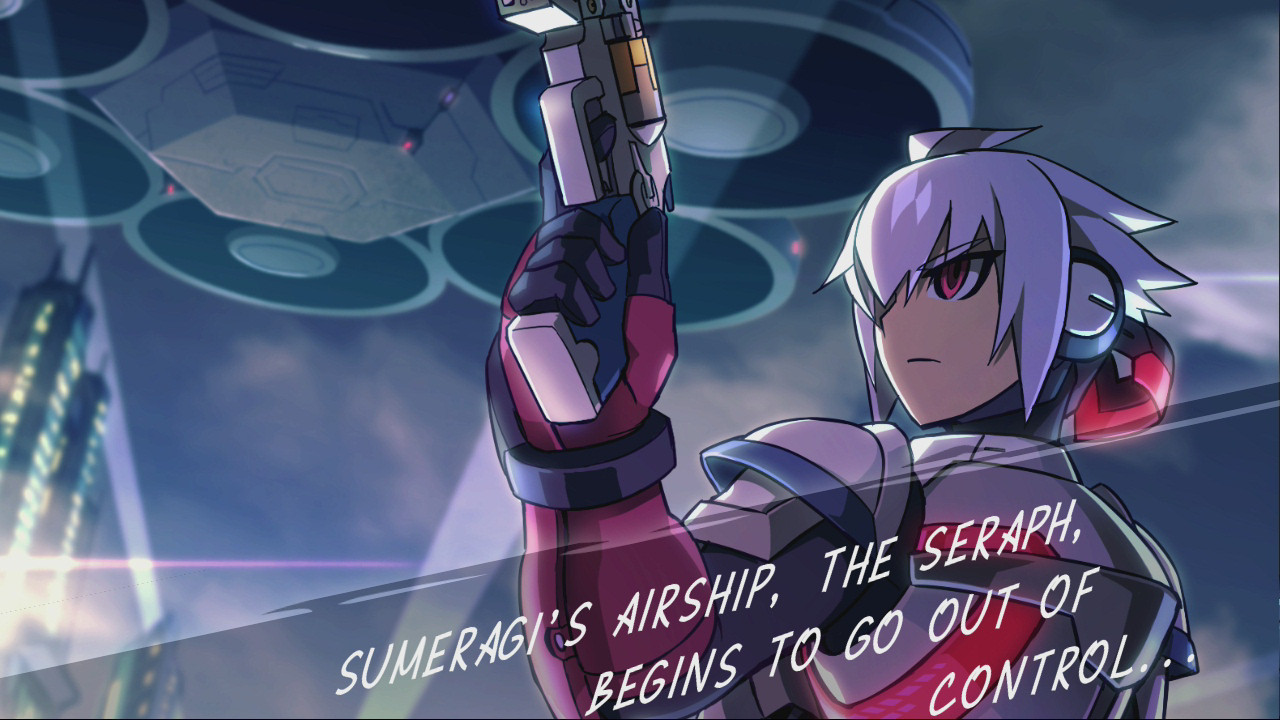 Скриншот: Azure Striker Gunvolt 2