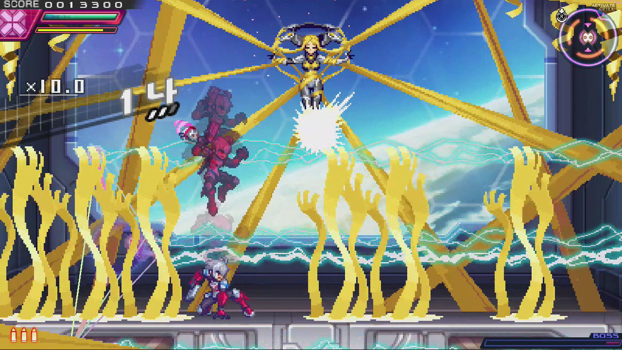 Скриншот: Azure Striker Gunvolt 2