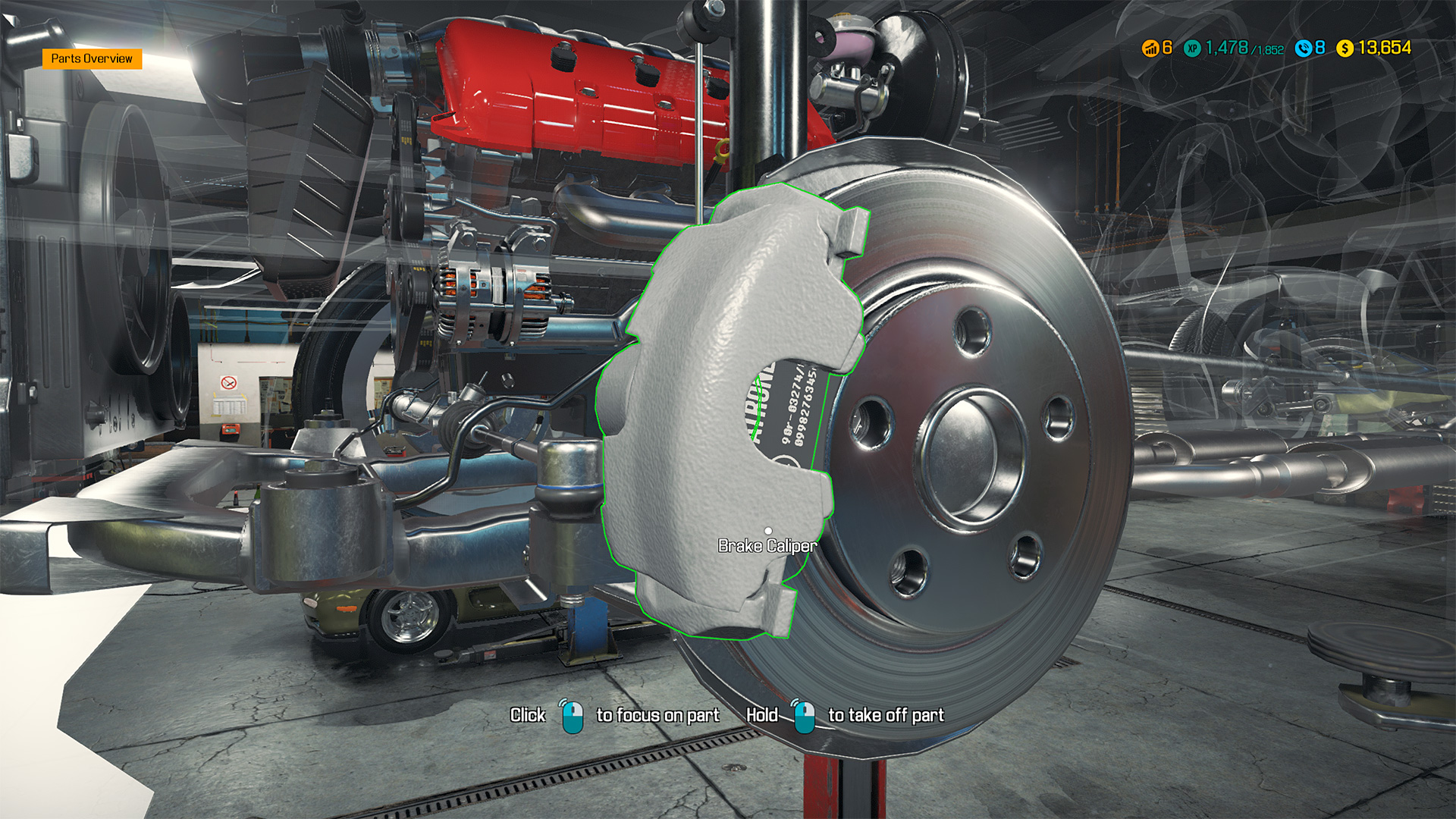 Скриншот: Car Mechanic Simulator 2018