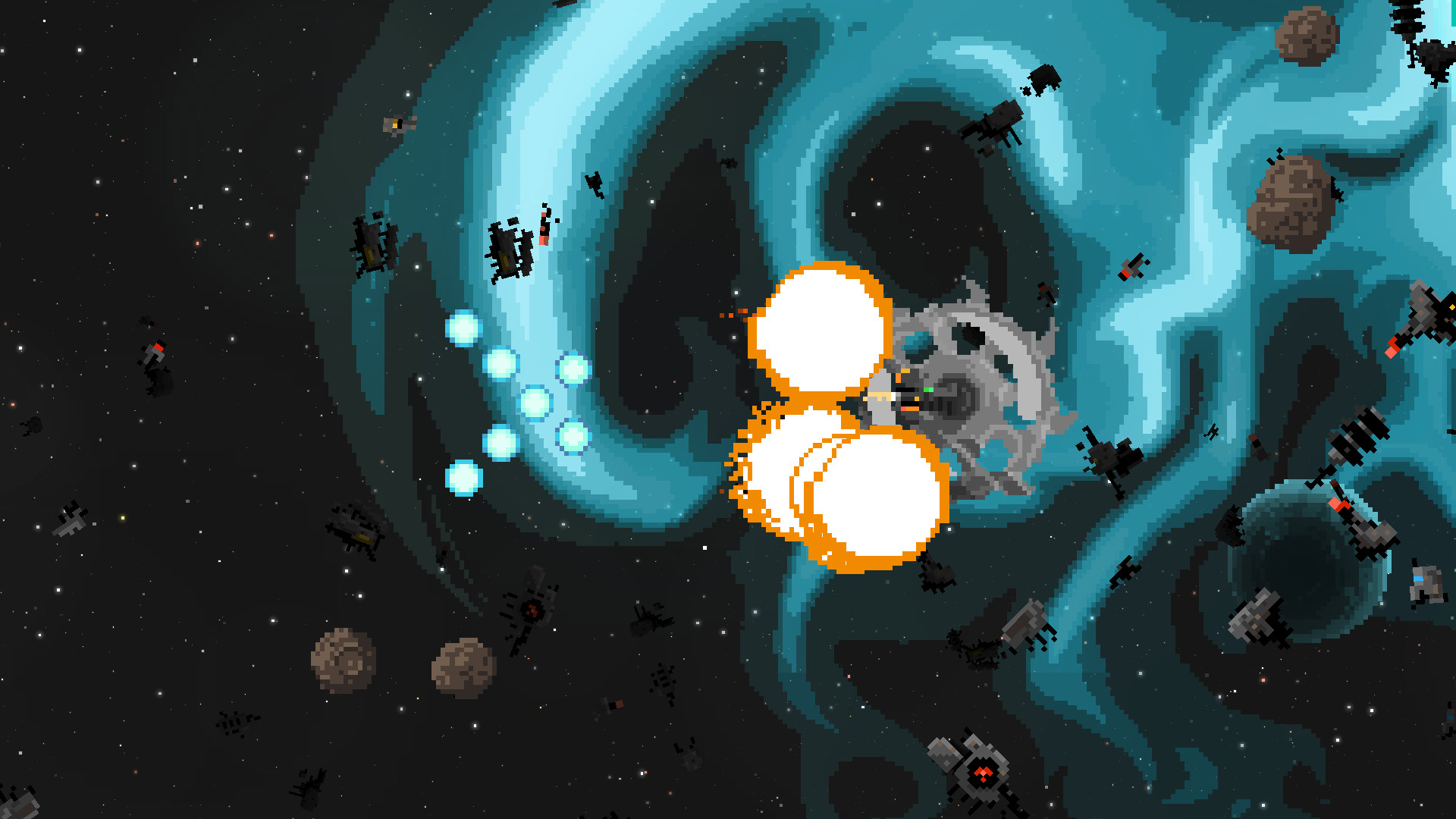 Скриншот: Steredenn: Binary Stars