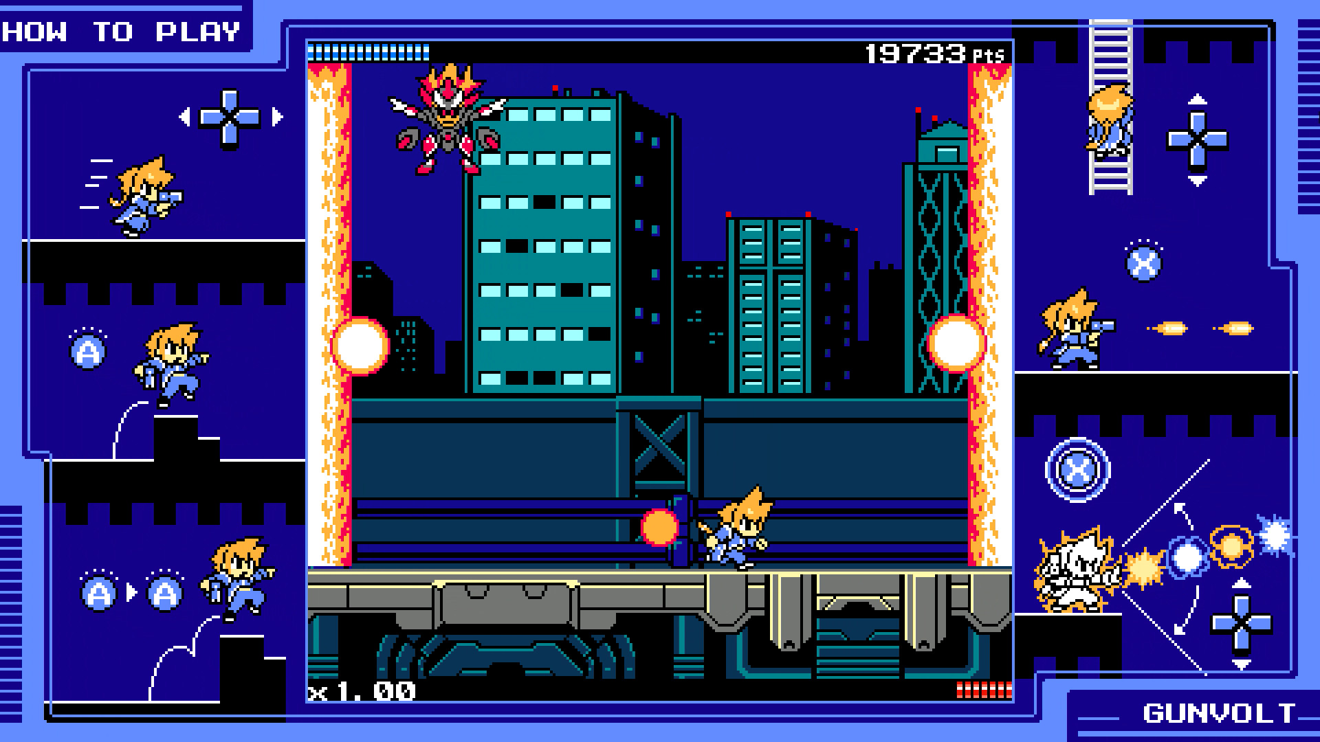Скриншот: Mighty Gunvolt