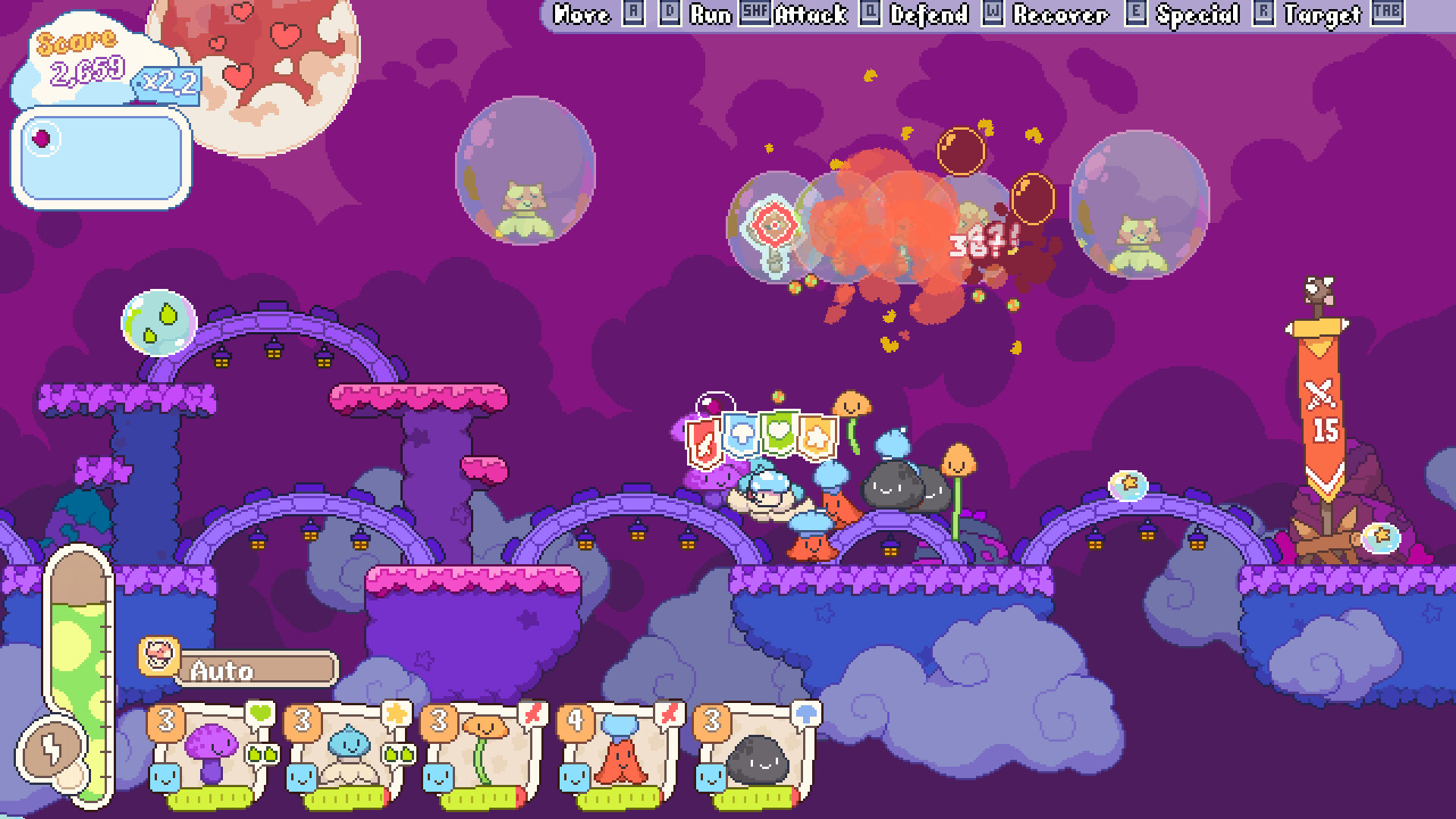 Скриншот: March of Shrooms