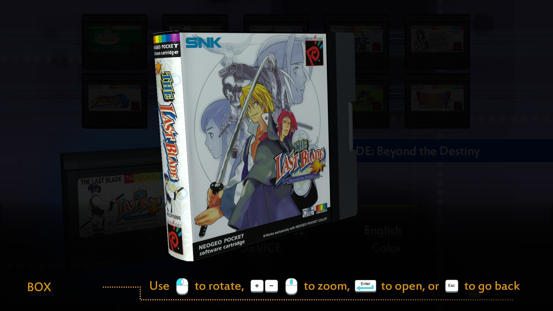 Скриншот: NEOGEO POCKET COLOR SELECTION Vol. 1 Steam Edition
