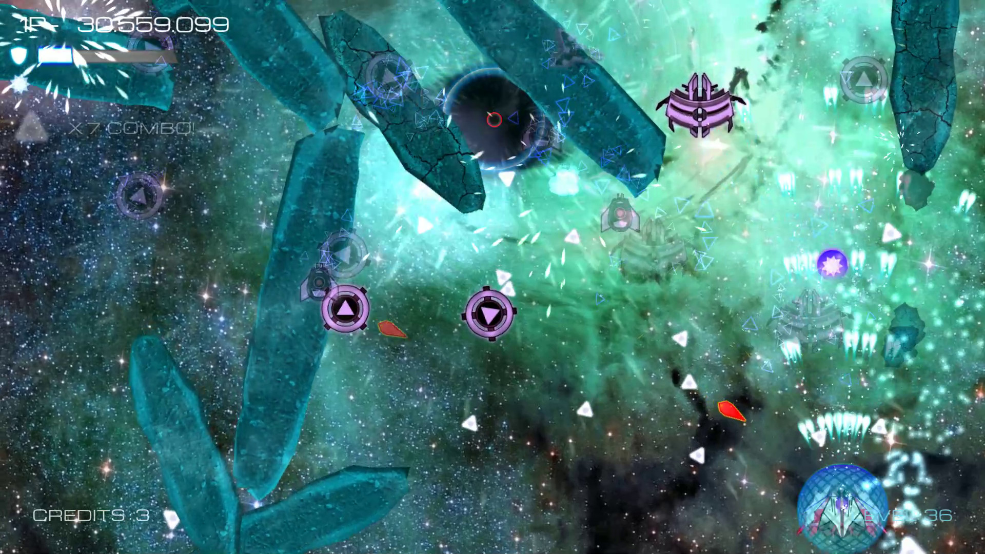 Скриншот: Vortex Attack EX