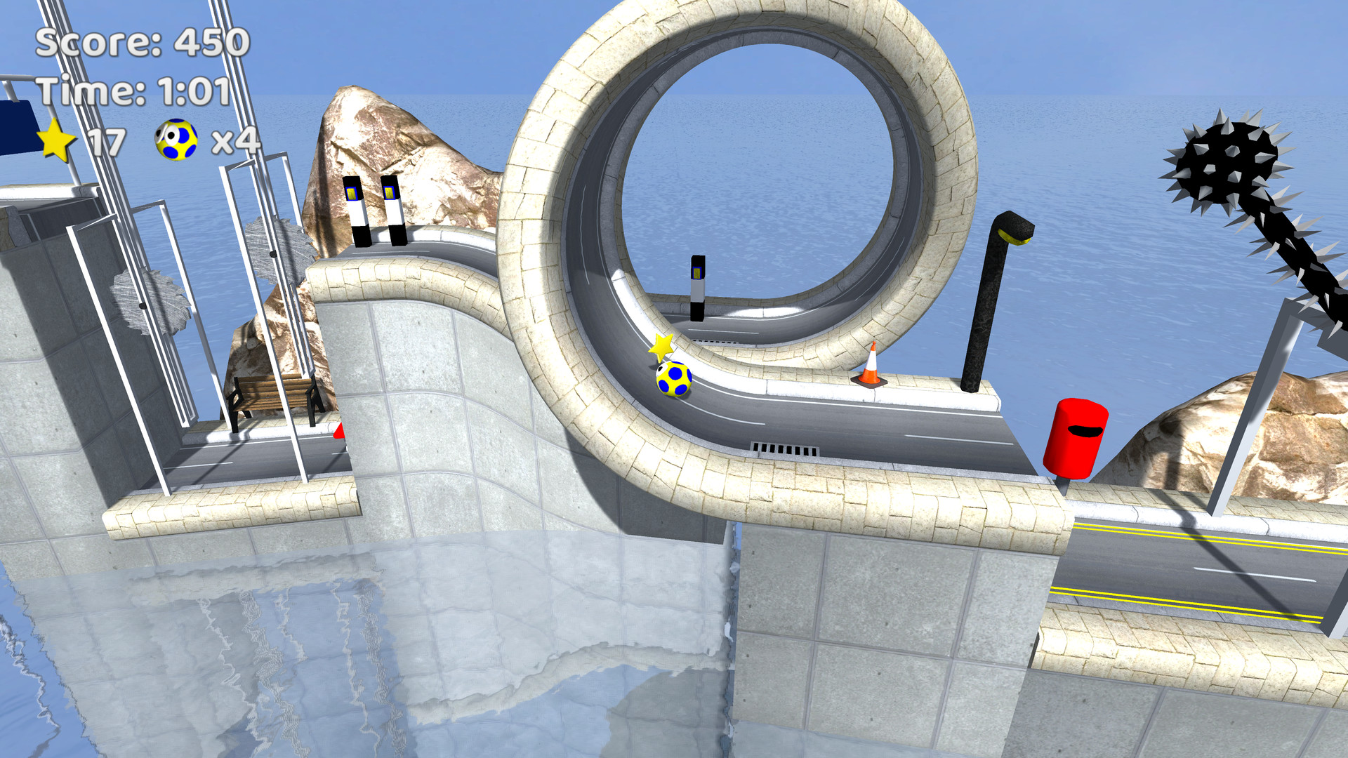 Скриншот: On A Roll 3D