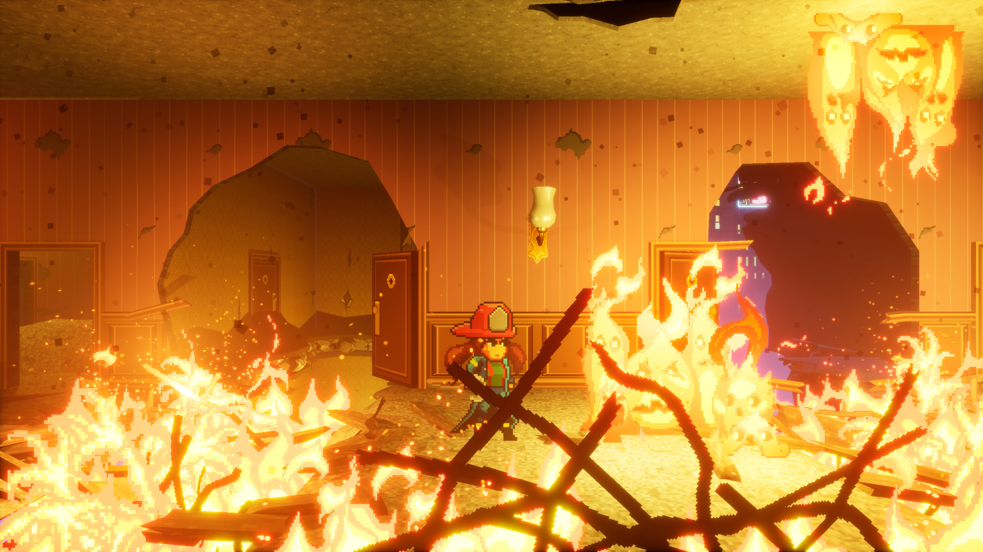 Скриншот: Firegirl: Hack 'n Splash Rescue DX