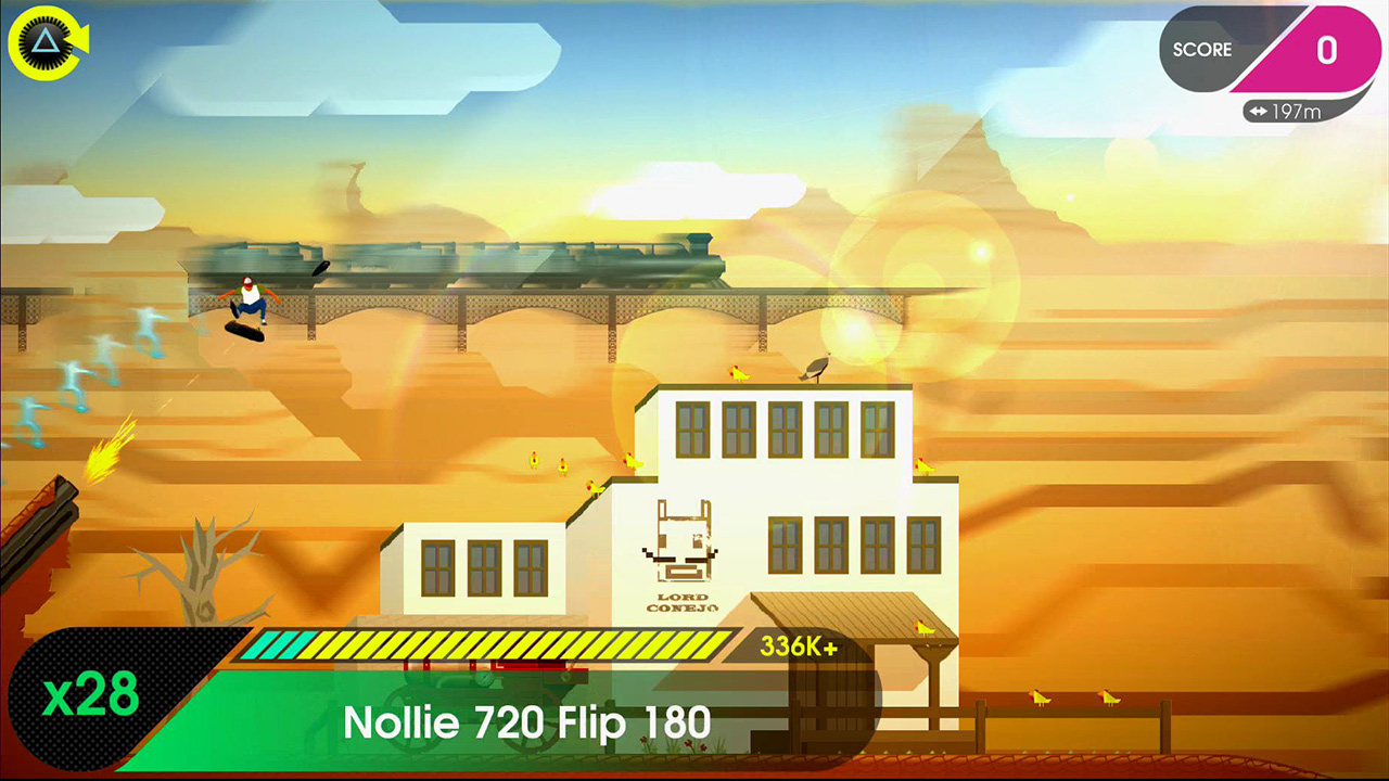 Скриншот: OlliOlli2: Welcome to Olliwood