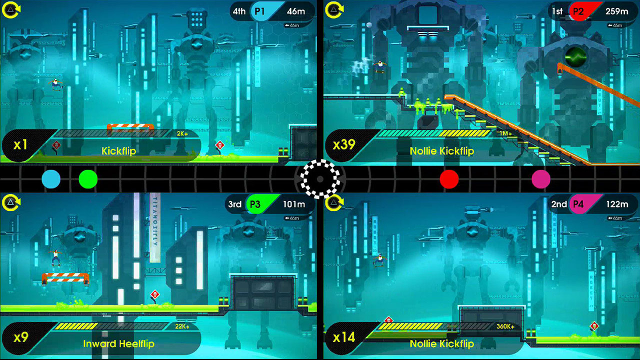 Скриншот: OlliOlli2: Welcome to Olliwood