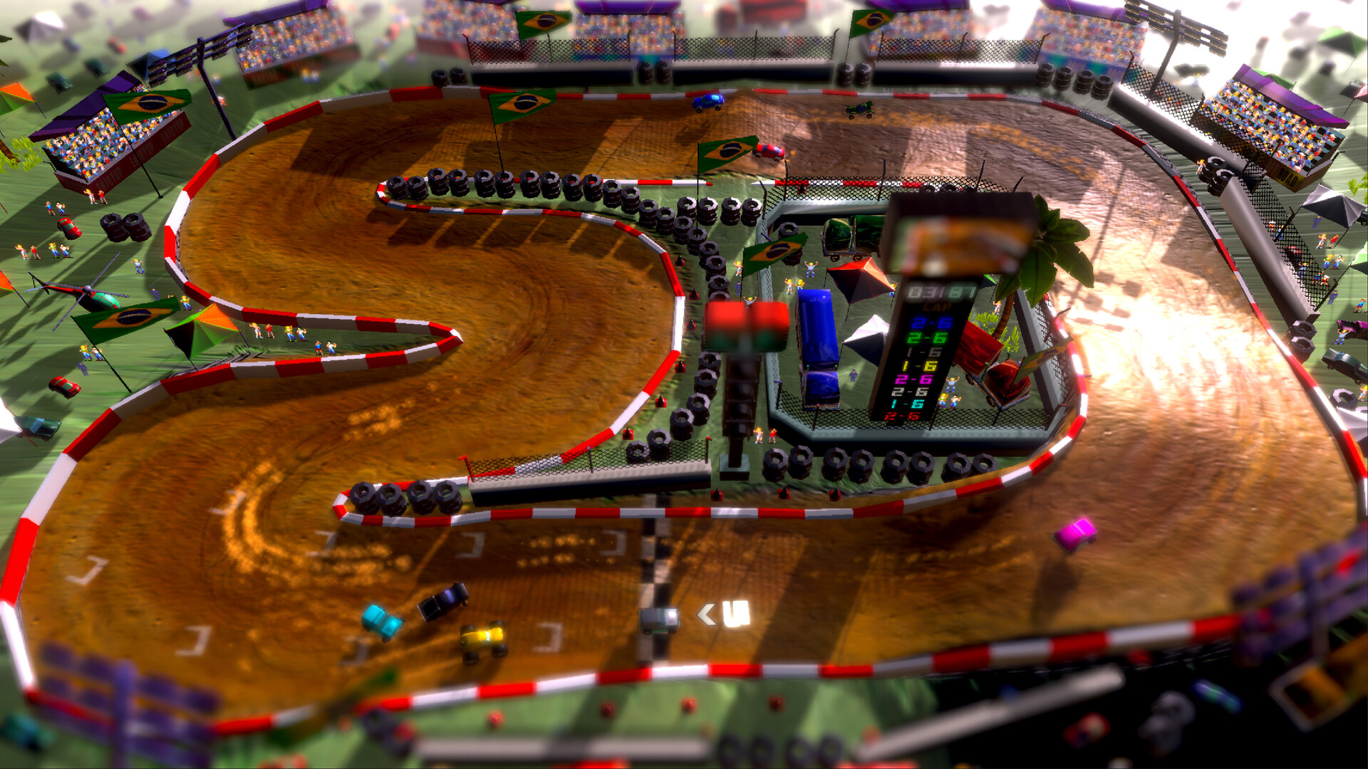 Скриншот: Rock 'N Racing Off Road DX