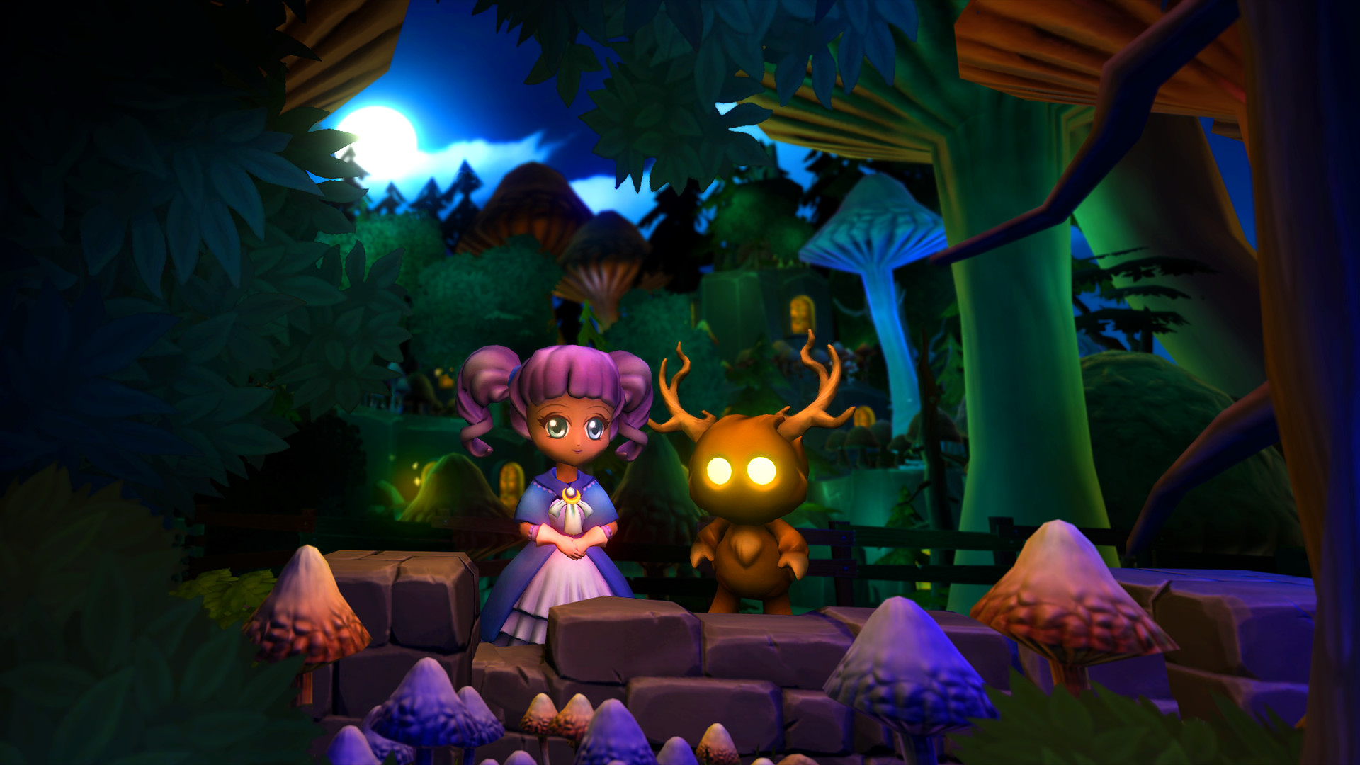 Скриншот: Luna and the Moonling
